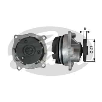 Pompe à eau GATES WP0148