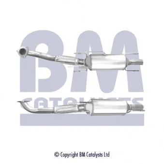 Filtre à particules / à suie, échappement BM CATALYSTS BM11097H
