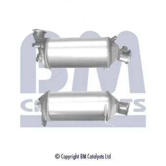 Filtre à particules / à suie, échappement BM CATALYSTS BM11121P