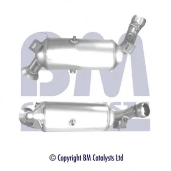 Filtre à particules / à suie, échappement BM CATALYSTS BM11202HP