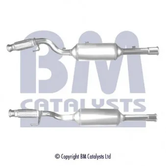 Filtre à particules / à suie, échappement BM CATALYSTS BM11247H