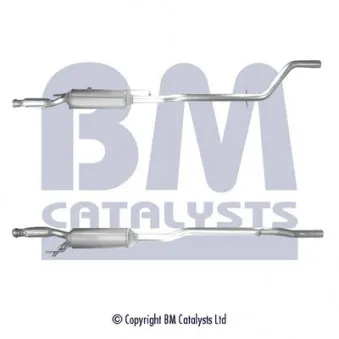Filtre à particules / à suie, échappement BM CATALYSTS BM11274H