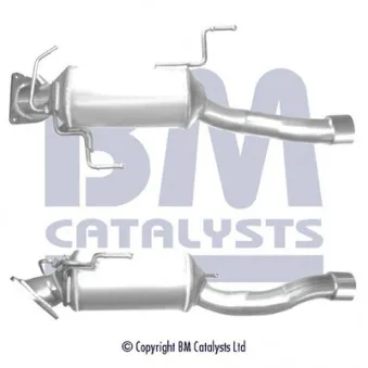 Filtre à particules / à suie, échappement BM CATALYSTS
