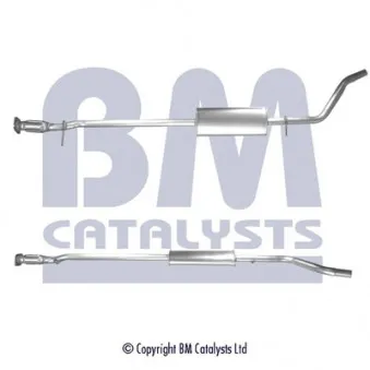 Tuyau d'échappement BM CATALYSTS BM50231