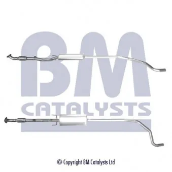 Tuyau d'échappement BM CATALYSTS BM50462