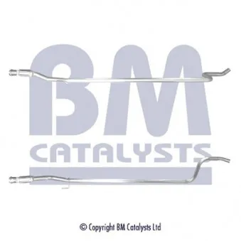 Tuyau d'échappement BM CATALYSTS BM50481