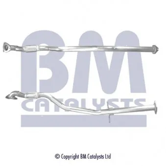 Tuyau d'échappement BM CATALYSTS BM50495