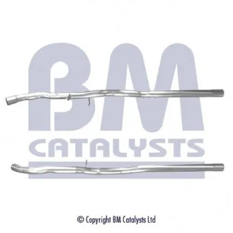 Tuyau d'échappement BM CATALYSTS BM50501
