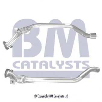 Tuyau d'échappement BM CATALYSTS BM50502