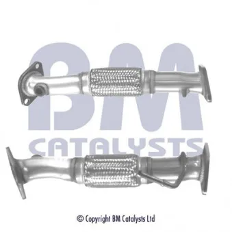 Tuyau d'échappement BM CATALYSTS BM50505