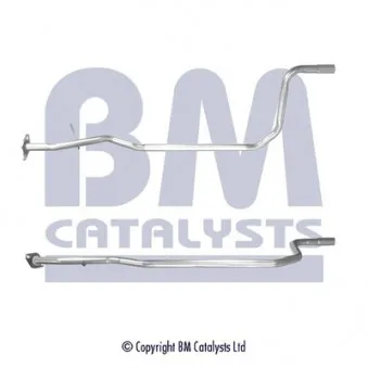 Tuyau d'échappement BM CATALYSTS BM50507