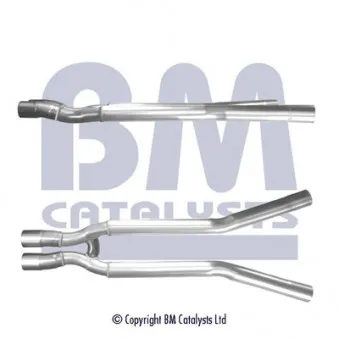 Tuyau d'échappement BM CATALYSTS