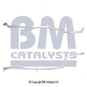 Tuyau d'échappement BM CATALYSTS BM50535
