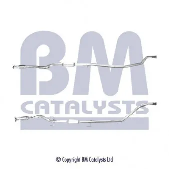 Tuyau d'échappement BM CATALYSTS BM50565