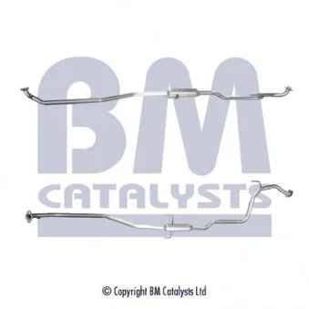 Tuyau d'échappement BM CATALYSTS BM50572