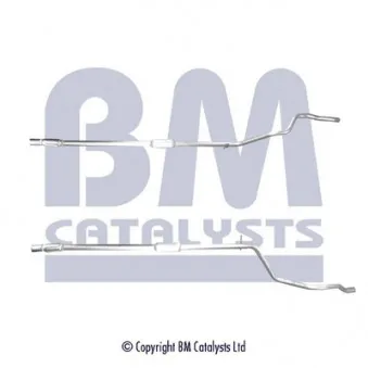 Tuyau d'échappement BM CATALYSTS BM50590