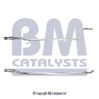 Tuyau d'échappement BM CATALYSTS BM50604