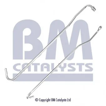 Conduite à press, capteur de press (filtre particule/suie) BM CATALYSTS