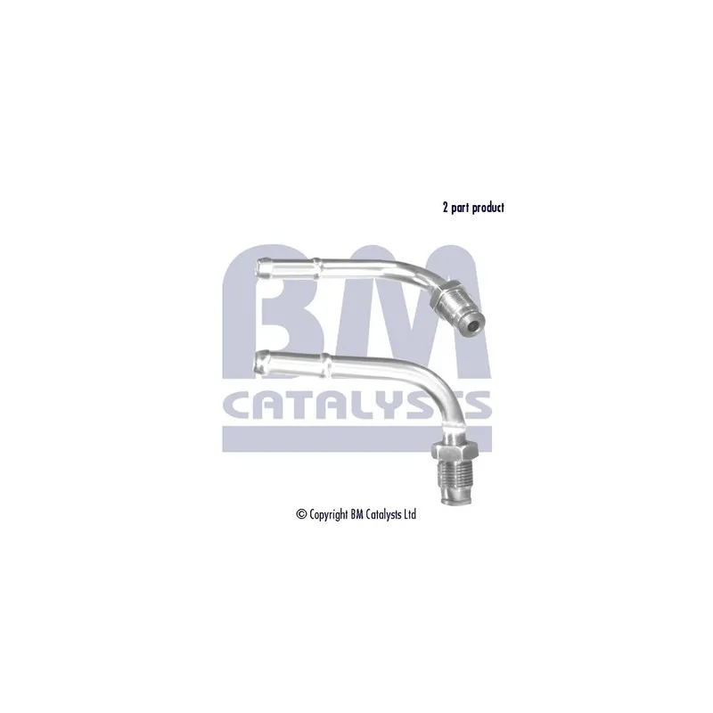 Conduite à press, capteur de press (filtre particule/suie) BM CATALYSTS PP11177C