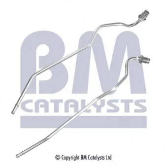 Conduite à press, capteur de press (filtre particule/suie) BM CATALYSTS PP11320A