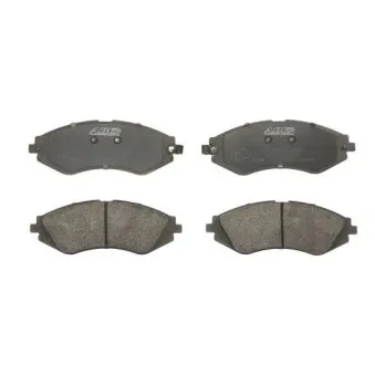 Jeu de 4 plaquettes de frein avant ABE C10003ABE