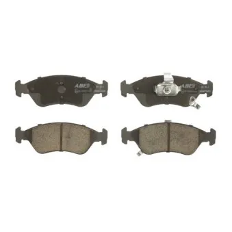 Jeu de 4 plaquettes de frein avant ABE C10306ABE