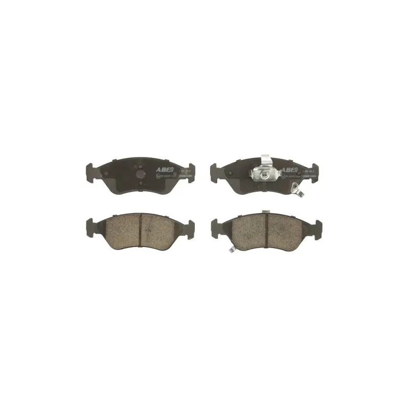 Jeu de 4 plaquettes de frein avant ABE C10306ABE