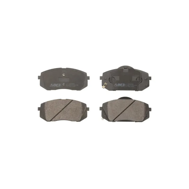 Jeu de 4 plaquettes de frein avant ABE C10326ABE
