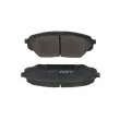 Jeu de 4 plaquettes de frein avant ABE C10526ABE - Visuel 2