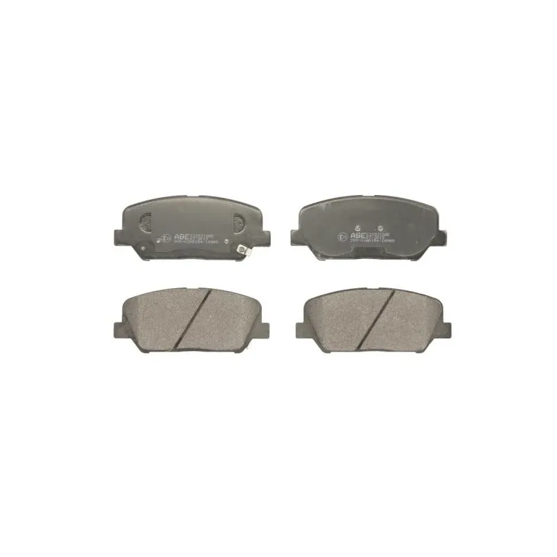 Jeu de 4 plaquettes de frein avant ABE C10531ABE