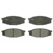 Jeu de 4 plaquettes de frein avant ABE C11034ABE - Visuel 3