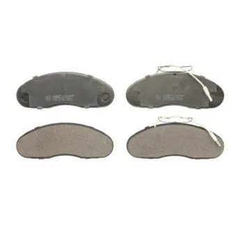Jeu de 4 plaquettes de frein avant ABE C11046ABE