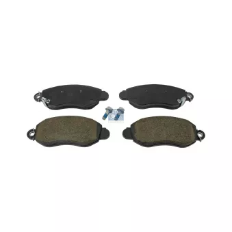 Jeu de 4 plaquettes de frein avant DT 13.93104