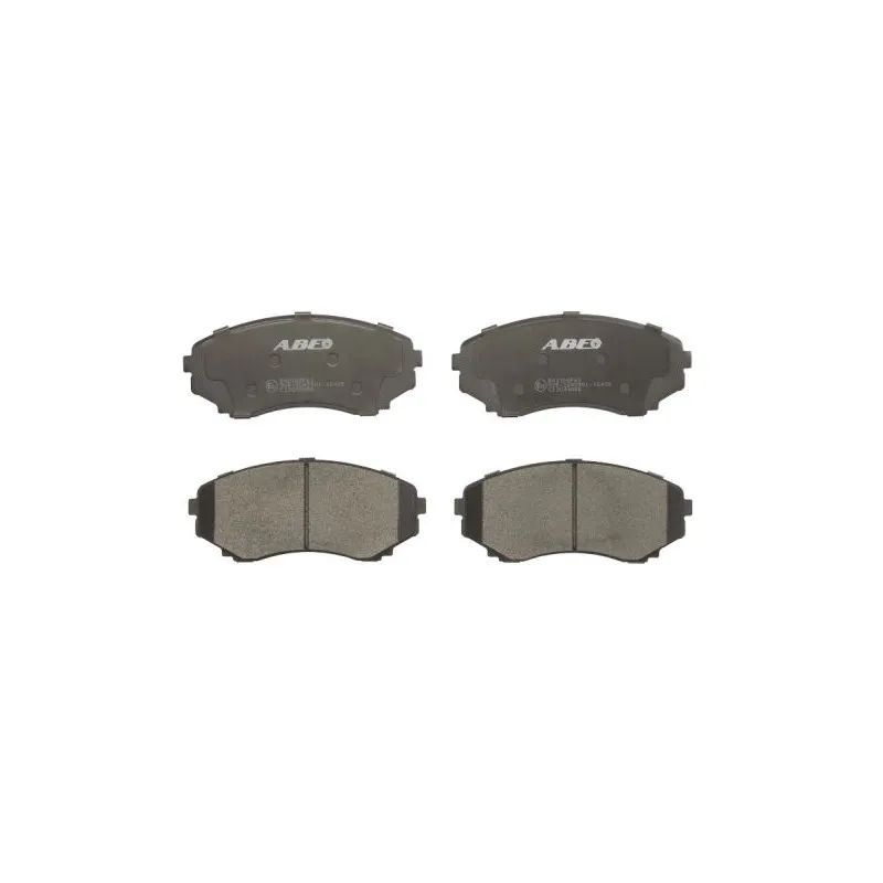 Jeu de 4 plaquettes de frein avant ABE C13049ABE