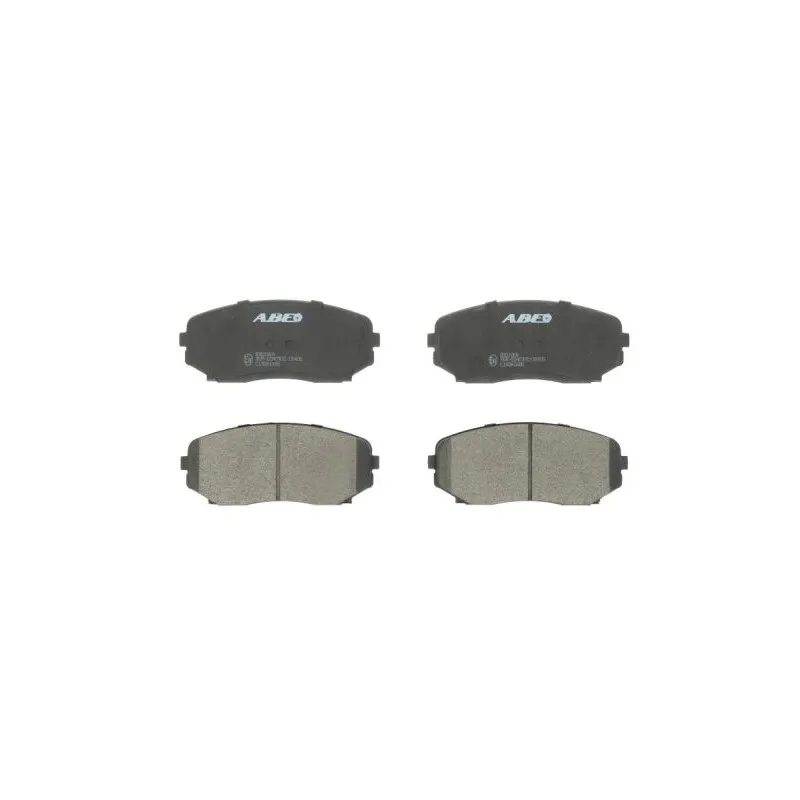 Jeu de 4 plaquettes de frein avant ABE C13061ABE