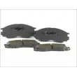 Jeu de 4 plaquettes de frein avant ABE C15000ABE - Visuel 2