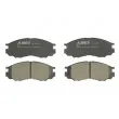 Jeu de 4 plaquettes de frein avant ABE C15000ABE - Visuel 3