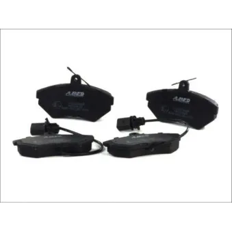Jeu de 4 plaquettes de frein avant ABE C1A028ABE