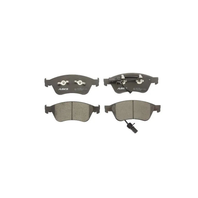 Jeu de 4 plaquettes de frein avant ABE C1A044ABE