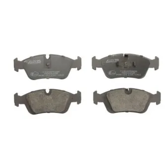 Jeu de 4 plaquettes de frein avant ABE C1B005ABE