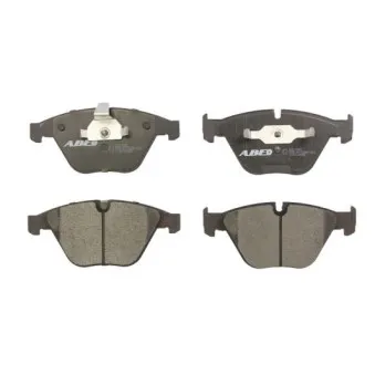Jeu de 4 plaquettes de frein avant ABE C1B014ABE