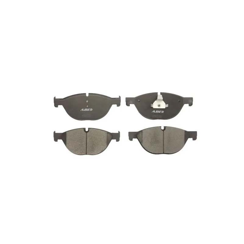 Jeu de 4 plaquettes de frein avant ABE C1B024ABE