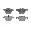 Jeu de 4 plaquettes de frein avant ABE C1B026ABE - Visuel 1