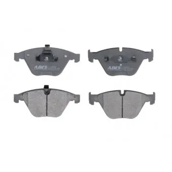 Jeu de 4 plaquettes de frein avant ABE C1B026ABE