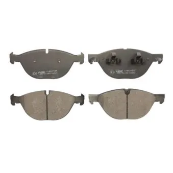 Jeu de 4 plaquettes de frein avant ABE C1B027ABE