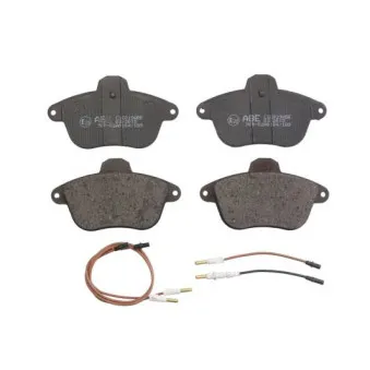 Jeu de 4 plaquettes de frein avant ABE C1C019ABE