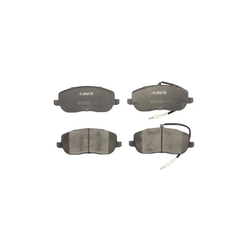Jeu de 4 plaquettes de frein avant ABE C1C043ABE