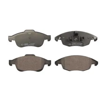 Jeu de 4 plaquettes de frein avant ABE C1C056ABE