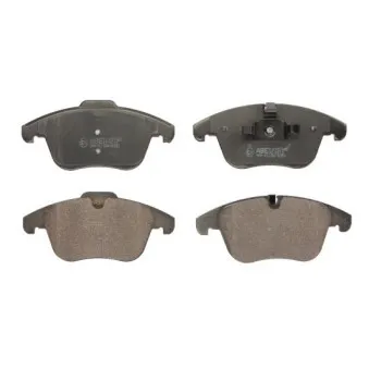 Jeu de 4 plaquettes de frein avant ABE C1C057ABE