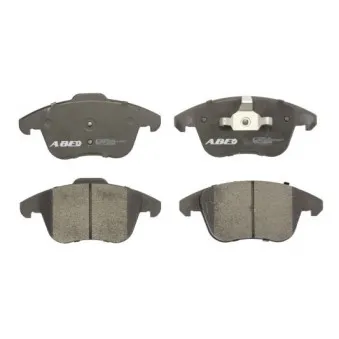 Jeu de 4 plaquettes de frein avant ABE C1C058ABE